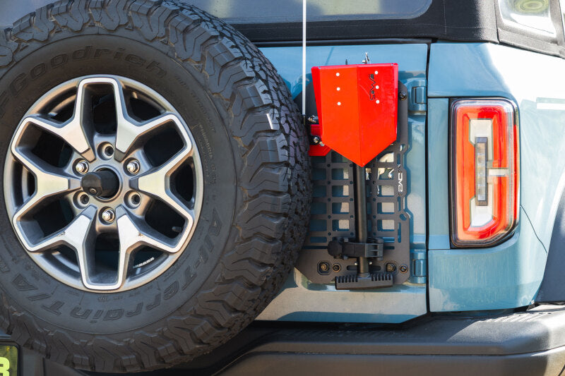 DV8 Offroad Tailgate Reinforcement Molle Panel dveTCBR-04 for 2021-2025 Ford Bronco
