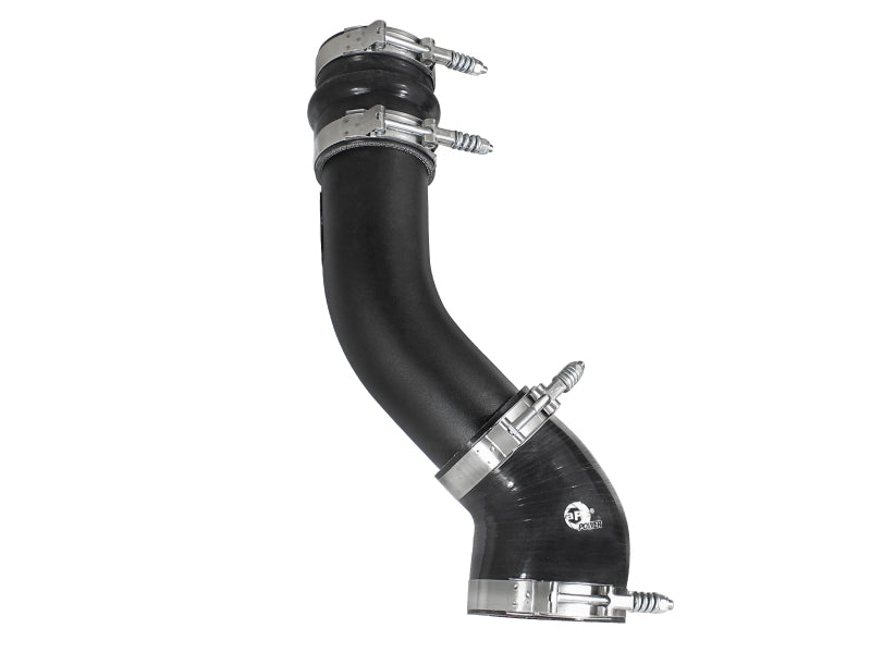 aFe BladeRunner 3-Inch Black Aluminum Hot-Side Charge Pipe, Part Number 46-20068-B, for 1994-2002 Dodge 5.9L Diesel Trucks