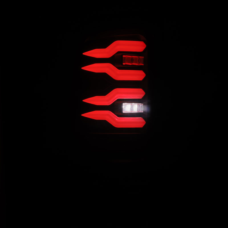 AlphaRex LUXX-Series LED Tail Lights for 1994-2001 Dodge Ram 1500, 2500 and 3500 - Black