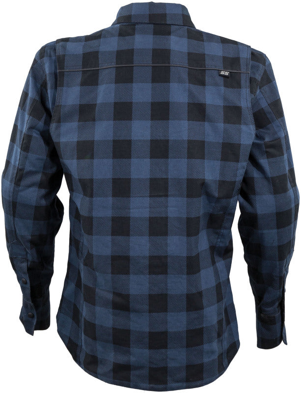 Speed and Strength True Grit Armored Motoshirt Navy/Black - Large