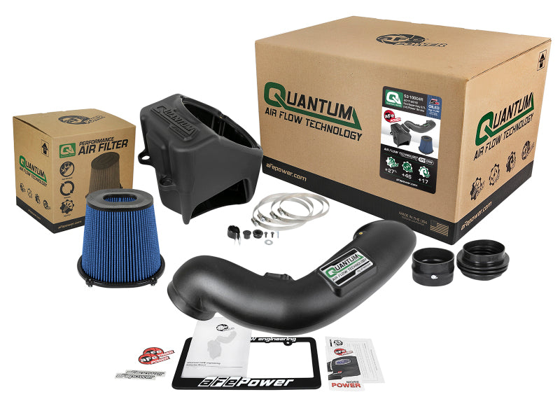 aFe Quantum Pro 5R Cold Air Intake System for 2017-2019 Ford Power Stroke 6.7L V8 - Part 53-10004R