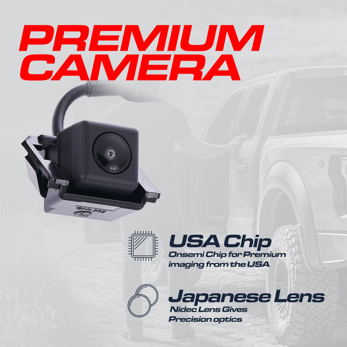 Chevrolet Sonic Sedan (2017-2020) OEM Replacement Backup Camera OE Part # 42348355