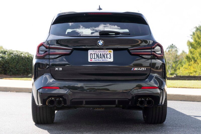 Dinan G01/G02 BMW X3 M40i/X4 M40i Valved Catback Exhaust System with Black Tips