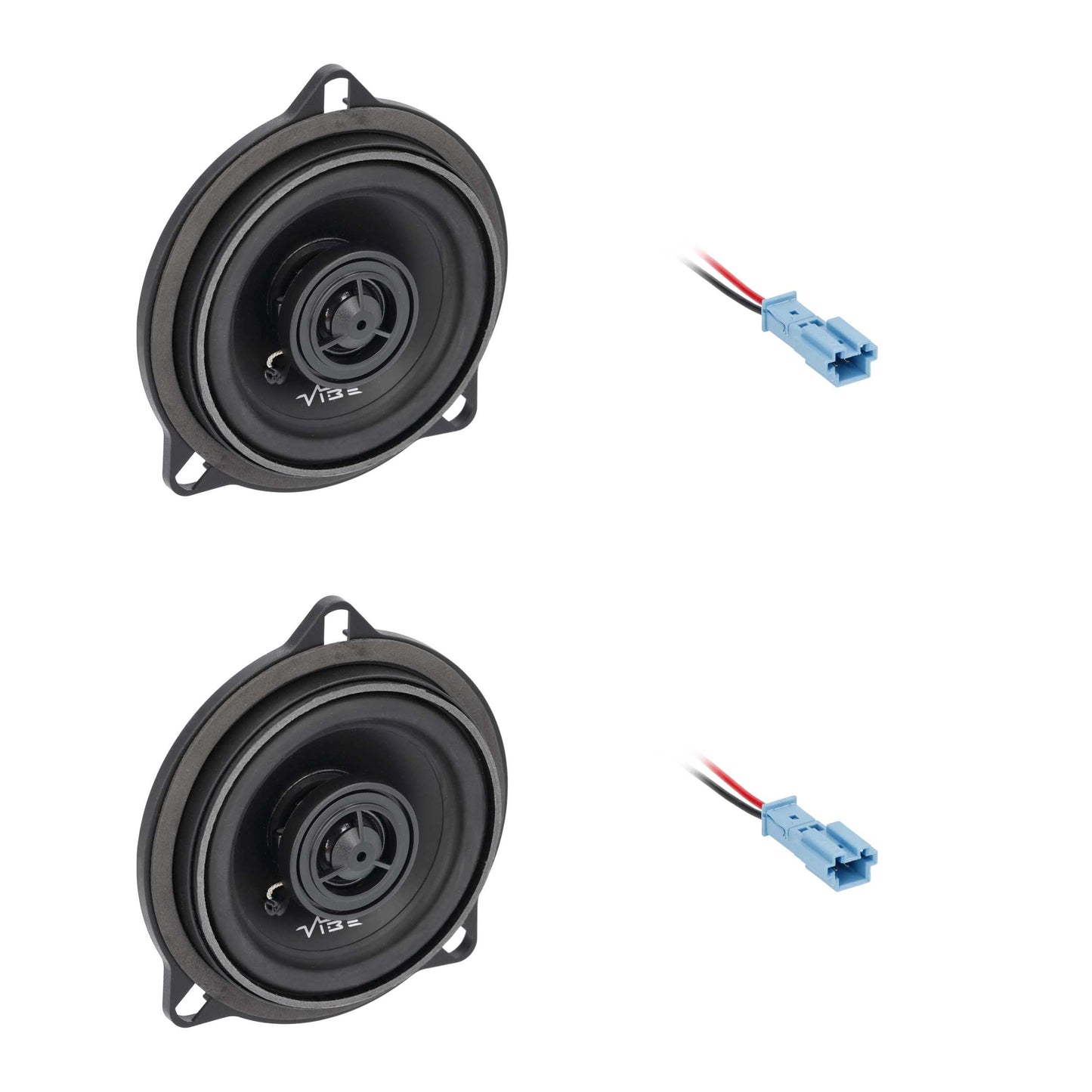 Vibe by Metra Electronics 4" Coaxial Upgrade Speaker Fits Select BMW - View 1