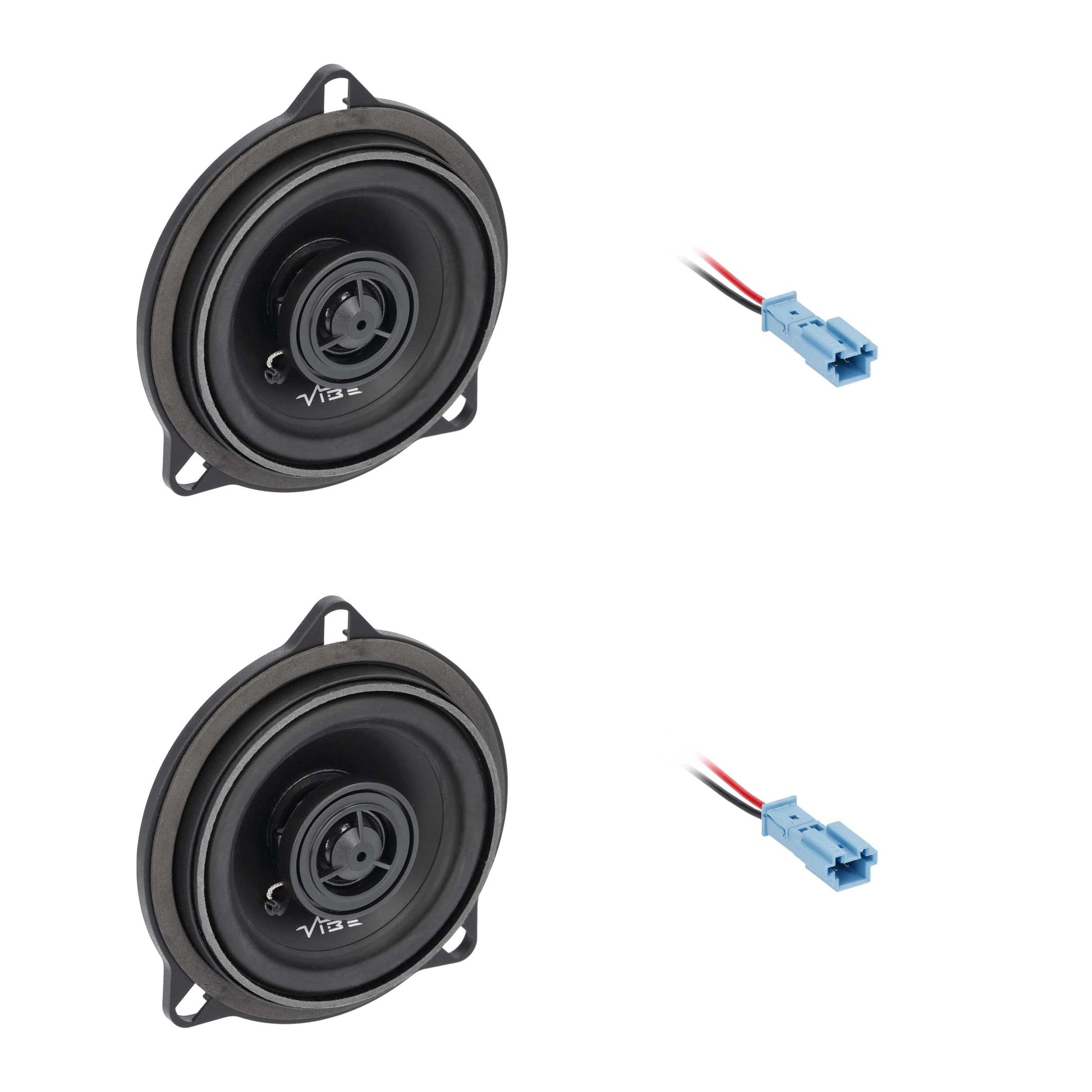 Vibe by Metra Electronics 4" Coaxial Upgrade Speaker Fits Select BMW - View 1