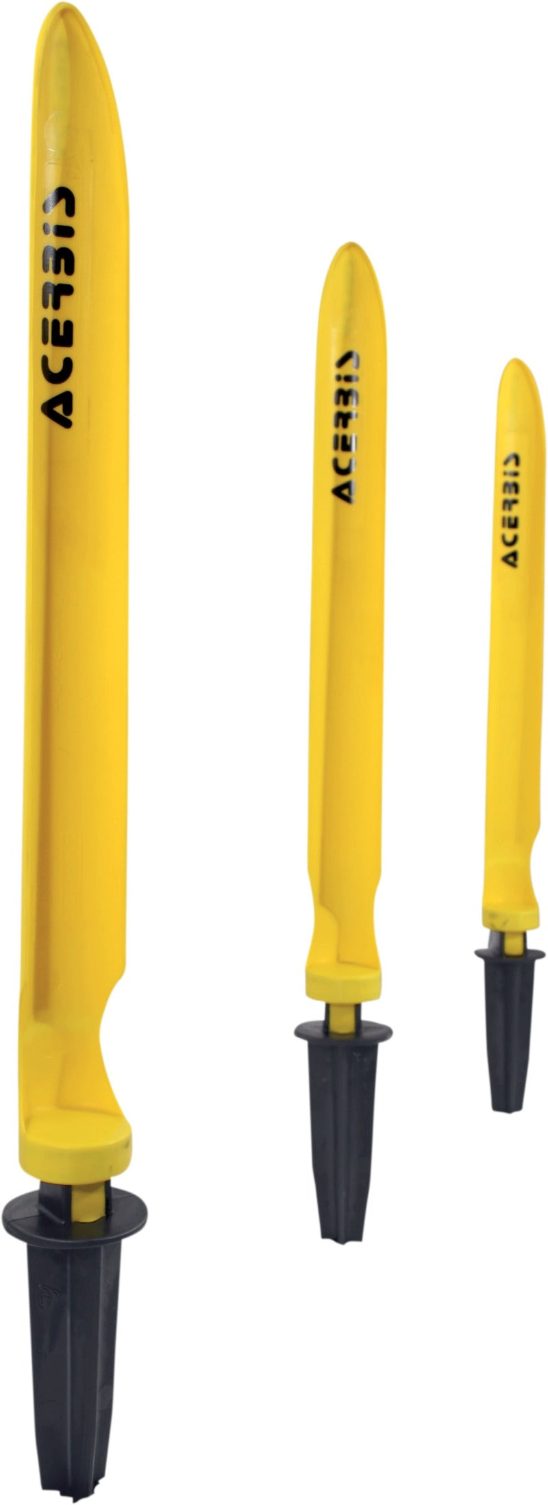 Acerbis Promo Track Markers 56-Piece Box, Yellow and Black - Part Number ACB2320829999