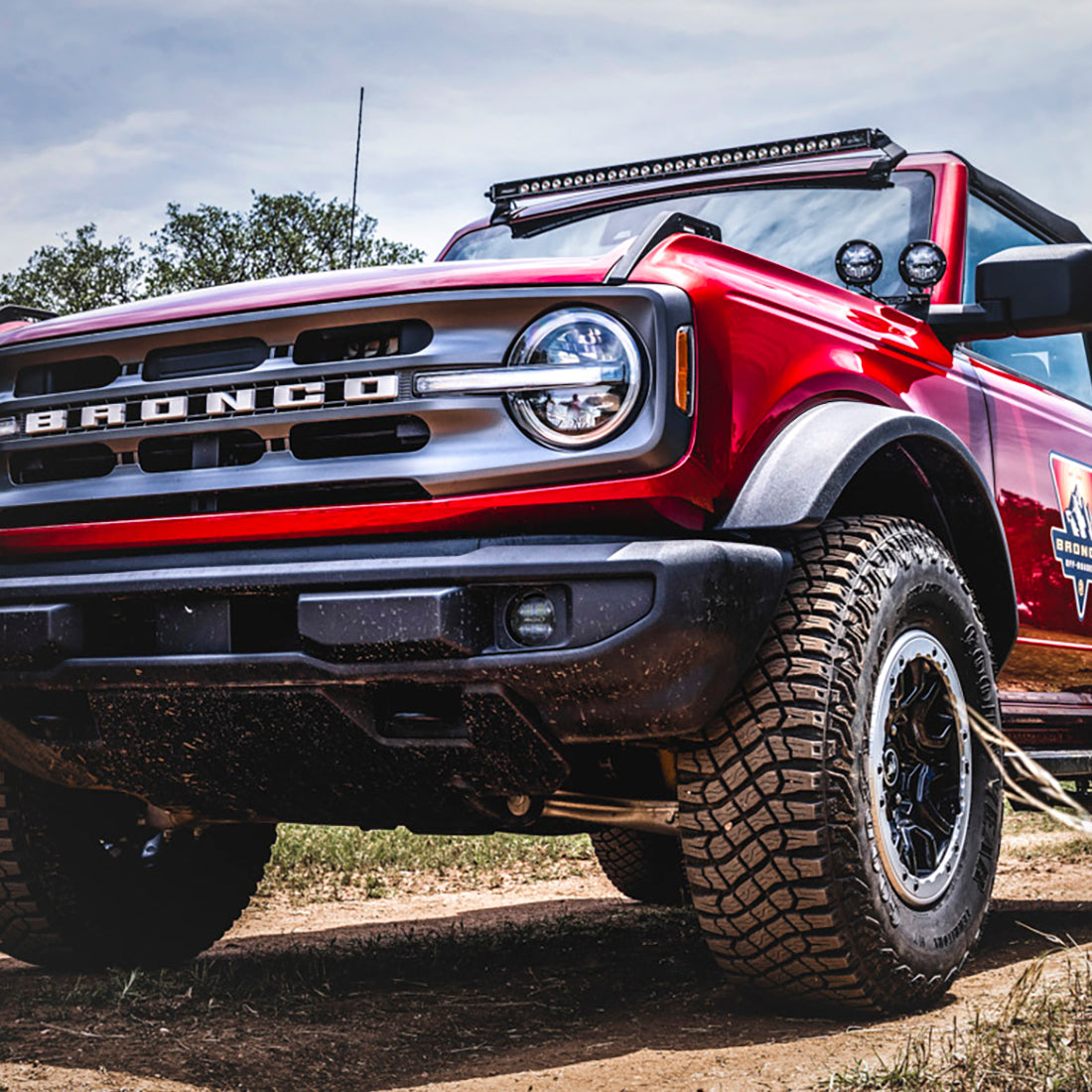 Rigid Industries - 37121 - LED Light Pods - 2021-Present Ford Bronco 360-Series PRO SAE Fog Kit White