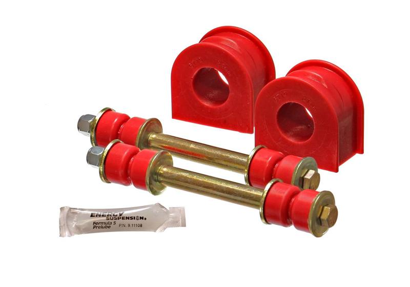 Energy Suspension - eng4.5188R - 99-04 Ford F-150 Lightning 2WD 31mm Red Front Sway Bar Bushing Set
