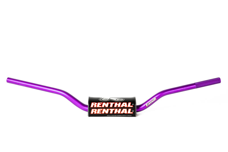 Renthal 604-01-PE RC Fatbar Handlebar for 2004-2020 Honda and Kawasaki, Purple