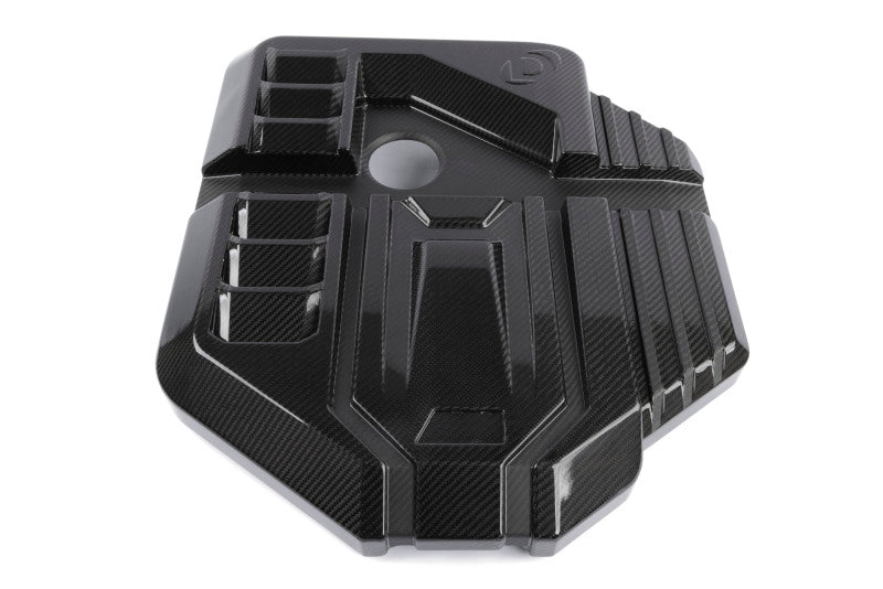 Dinan G80/G82/G87 Gloss Carbon Fiber Engine Cover with Matte Accents for BMW M2/M3/M4