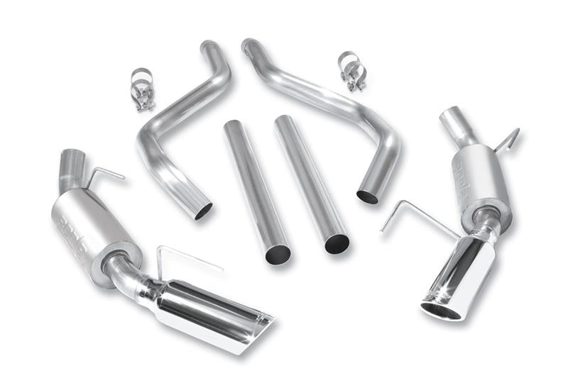 Borla 140382 ATAK Cat-Back Exhaust System for 2005-2009 Ford Mustang GT and 2007-2009 Shelby GT500
