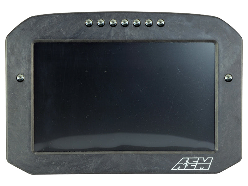 AEM CD-7G Carbon Flush Digital Dash Display with 20 Hz GPS, Part Number 30-5702F