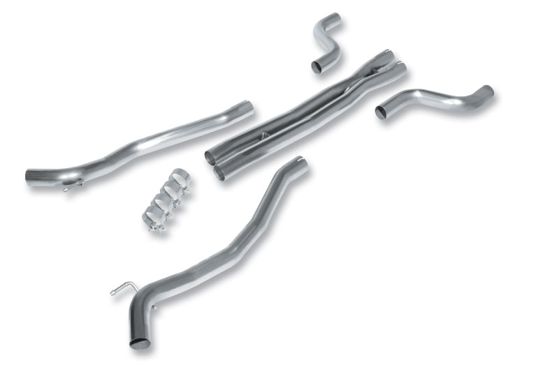 Borla 60512 2.5-Inch Merge X-Pipe with Mid-Pipes for 2010-2015 Chevrolet Camaro SS 6.2L V8