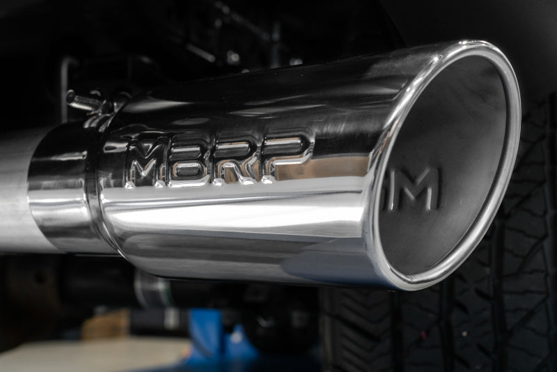 MBRP S5211BLK Armor BLK Cat-Back Exhaust System for 2021-2022 Ford F-150