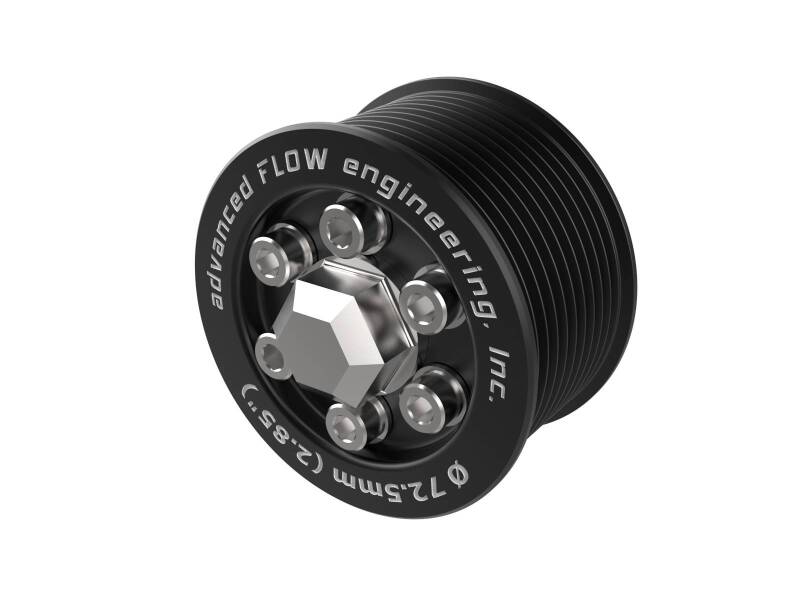 aFe POWER 79-10007 2.85-Inch Supercharger Power Pulley Kit with Hub for Dodge Challenger and Charger Hellcat 6.2L V8