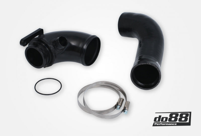 do88 VAG 1.8/2.0 TSI (MQB) Turbo Inlet Pipe Black Hose for OEM Turbo and Airbox