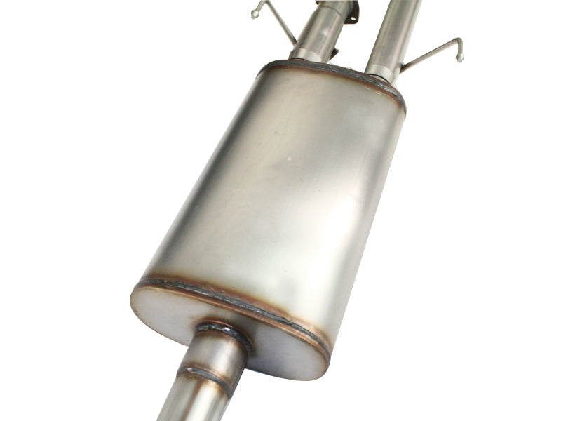 aFe MACH Force XP 3-Inch Cat-Back Exhaust System with Black Tip, Part Number 49-46008-B, for Toyota Tundra 5.7L V8