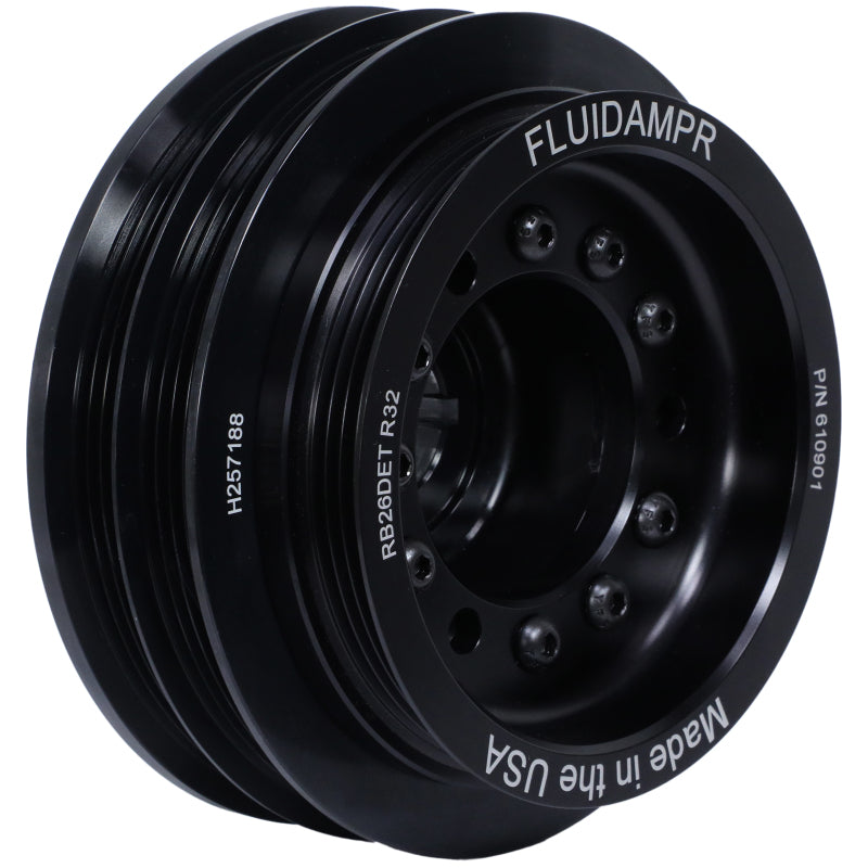 Fluidampr FDR610901 Nissan RB26DET Phase-1 BNR32 GT-R Steel Internally Balanced Damper