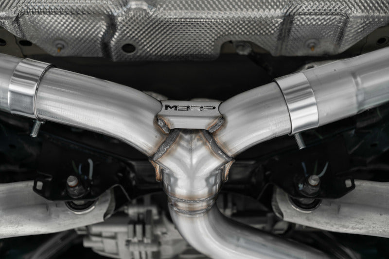 MBRP S5207BLK Armor BLK Resonator-Back Exhaust System for 2021–2024 Ford Bronco Sport 1.5L/2.0L EcoBoost