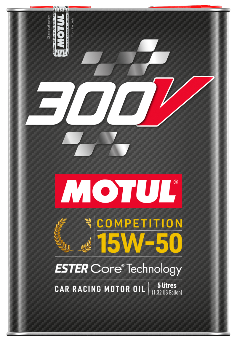 Motul 5L 300V Competition 15W50 - Case of 4