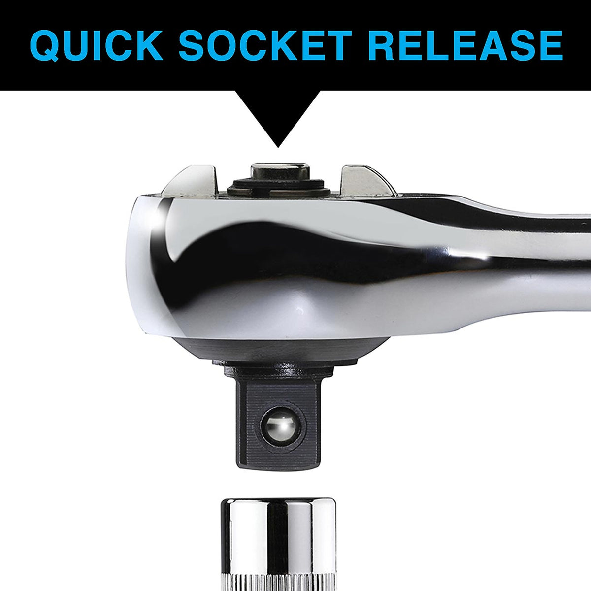 ZERODEGREE Zero Degree Ultra-Precise Gearless 1/2-Inch Ratchet