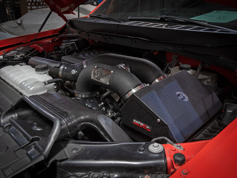 aFe Rapid Induction Pro 5R Cold Air Intake System for 2021-2022 Ford F-150 Raptor 3.5L V6 Twin-Turbo, Part Number 52-10015R