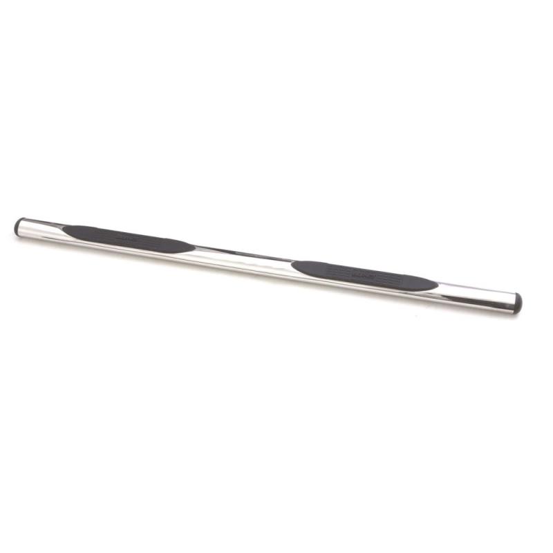Lund 05-17 Nissan Frontier Crew Cab 4in. Oval Straight SS Nerf Bars - Polished