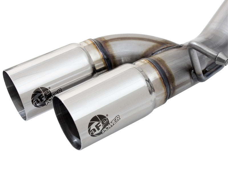 aFe MACH Force-Xp 3-Inch 409 Stainless Steel Cat-Back Exhaust with Polished Tip, 2017-2022 Chevrolet Colorado and GMC Canyon V6 3.6L