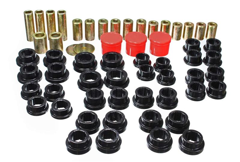 Energy Suspension eng7.3122G - 02-09 Nissan 350Z / 03-07 Infiniti G35 Coupe Black Rear Control Arm Bushing Set