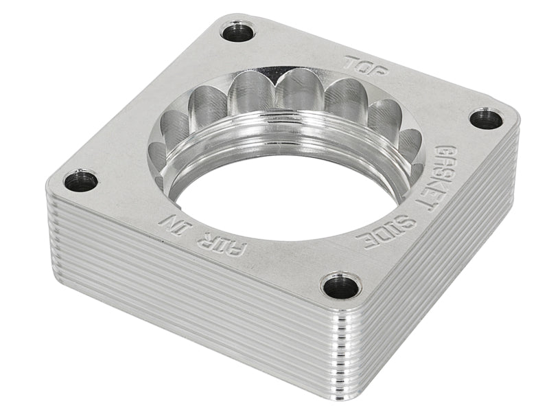 aFe Silver Bullet Throttle Body Spacer Kit, Part Number 46-36008, for Nissan 350Z and Infiniti G35 3.5L V6