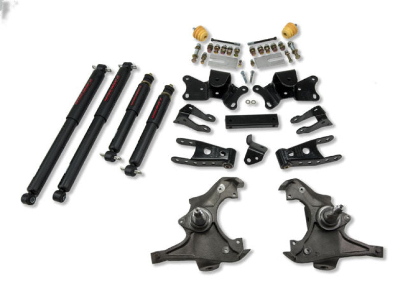 Belltech bel721ND Nitro Drop 2 Lowering Kit for 1989-1996 Chevrolet Silverado and GMC Sierra 3/4-Ton and 1-Ton Trucks