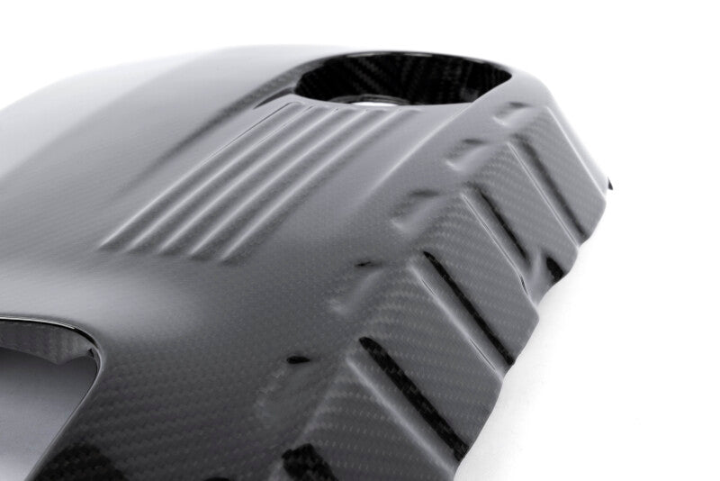 Dinan Carbon Fiber Engine Cover for BMW M Series F80/F82/F83/F87 – Enhances Under-Hood Aesthetics and Durability