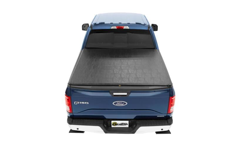 Bestop ZipRail Soft Tonneau Cover for 2017-2023 Ford F-250/F-350 Super Duty with 8 ft Bed - Part Number BES18223-01