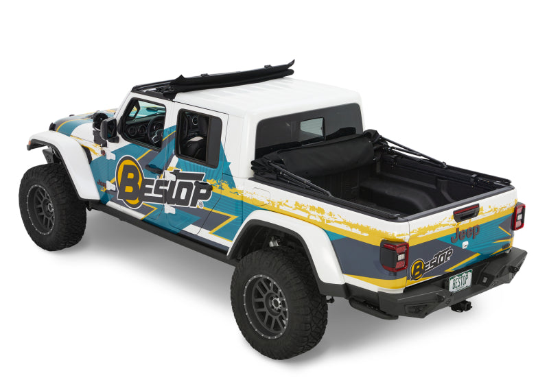 Bestop Supertop for Truck 2 - 2020-2026 Jeep Gladiator 5 ft Bed Black Diamond