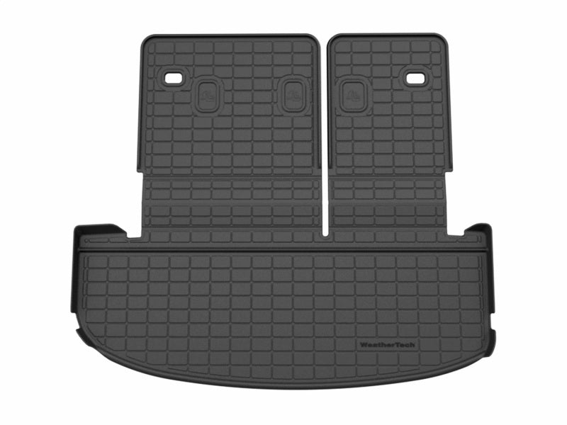 WeatherTech SeatBack Cargo Liner HP for 2020-2022 Kia Telluride, Black - Part 401512