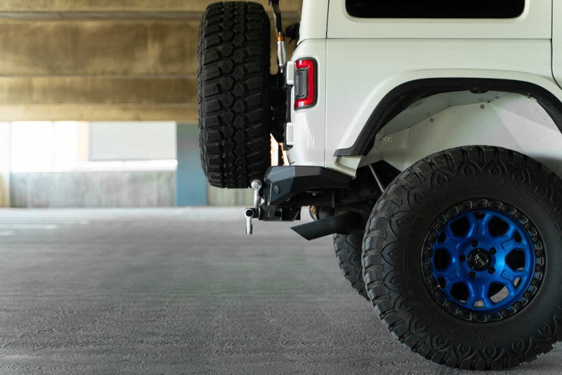 DV8 Offroad FS-7 Series Rear Bumper for 2018-2025 Jeep Wrangler JL, Part Number dveRBJL-12