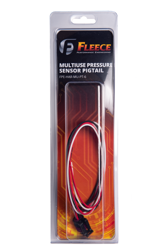 Fleece Performance fpeFPE-HAR-MU-PT-6 Universal Multiuse Pressure Sensor Pigtail