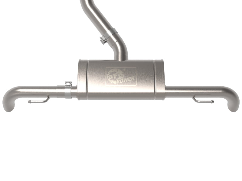 aFe MACH Force-Xp 3-Inch to 2.5-Inch Stainless Steel Cat-Back Exhaust System, Part Number 49-36447, Audi Q5 2017-2024 2.0L Turbo