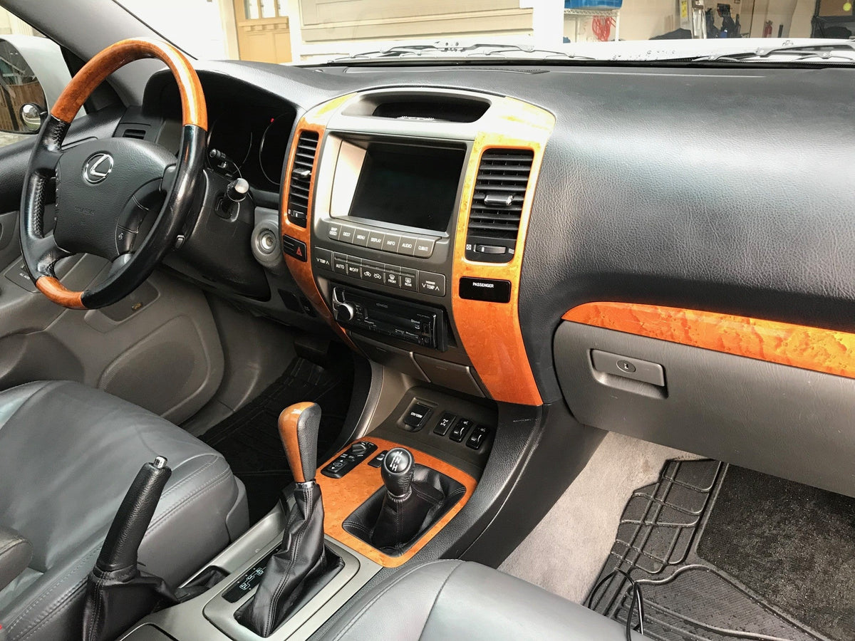 Beat-Sonic Stereo Replacement Kit for 2003-2009 Lexus GX 470 With Factory Navigation - MVA-81