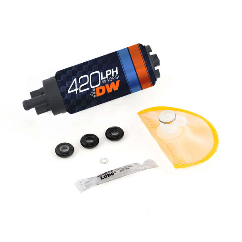 DeatschWerks DW420 Series 420 LPH In-Tank Fuel Pump with Install Kit for Infiniti G35 and Nissan 350Z