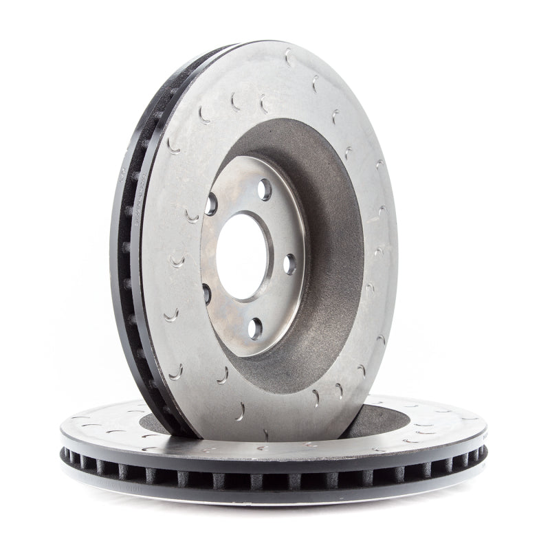 Alcon alcALABKF5459AX02 Front Brake Upgrade Kit for 2007+ Jeep JK, Dana 44, 350 x 32 mm Rotors and 4-Piston Red Calipers