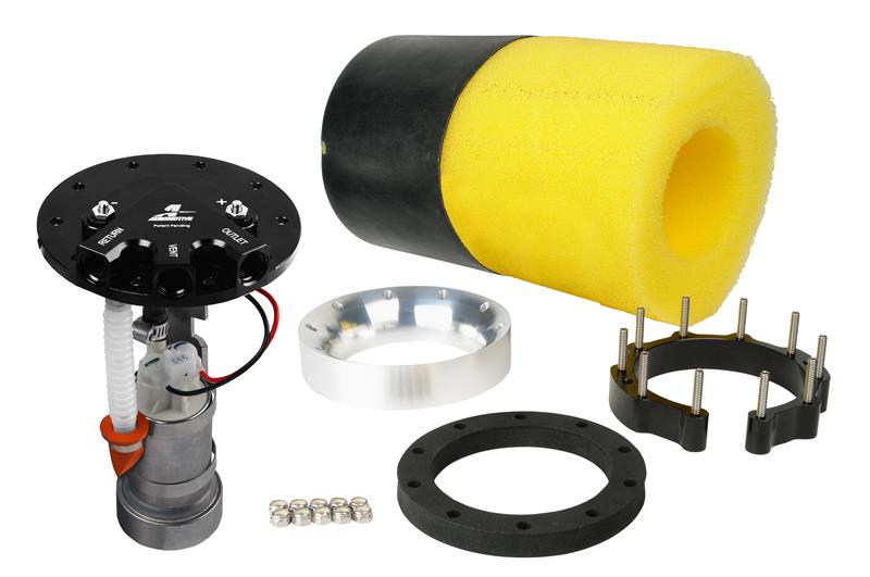 Aeromotive Phantom 450 Fuel Pump, Universal, E85 Compatible, 450 LPH, 6–10 in. Depth
