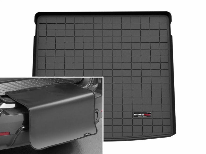 WeatherTech 25-26 Volkswagen Tiguan Behind 3rd Row Cargo Liner with Bumper Protector - Black