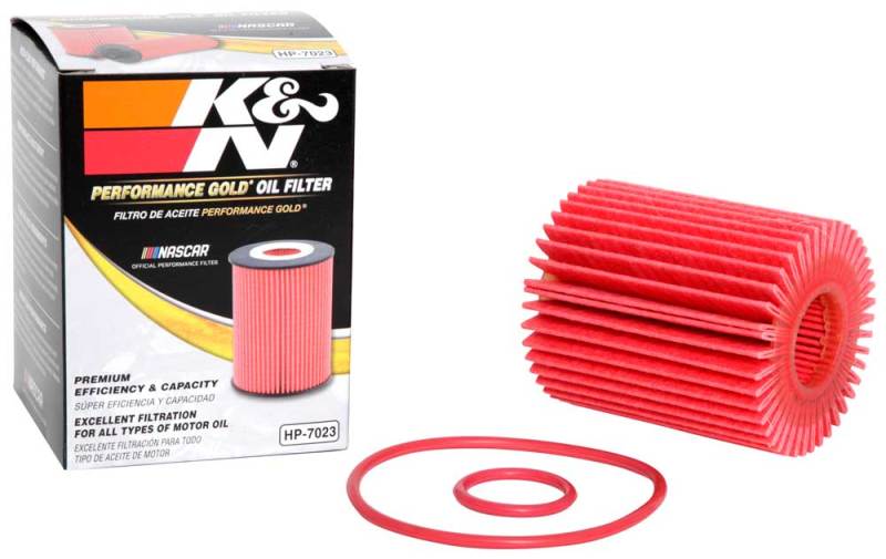 K&N Engineering HP-7023 Performance Cartridge Oil Filter for Select Toyota and Lexus Vehicles