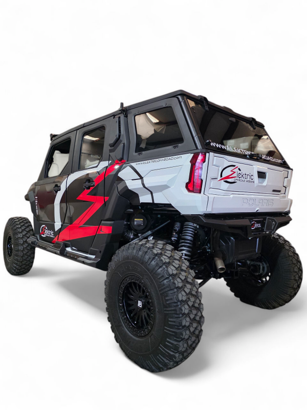 Elektric Offroad Volt Series Rock Sliders for 2024 Polaris Xpedition ADV 5 & XP 5 – 4-Seat Models