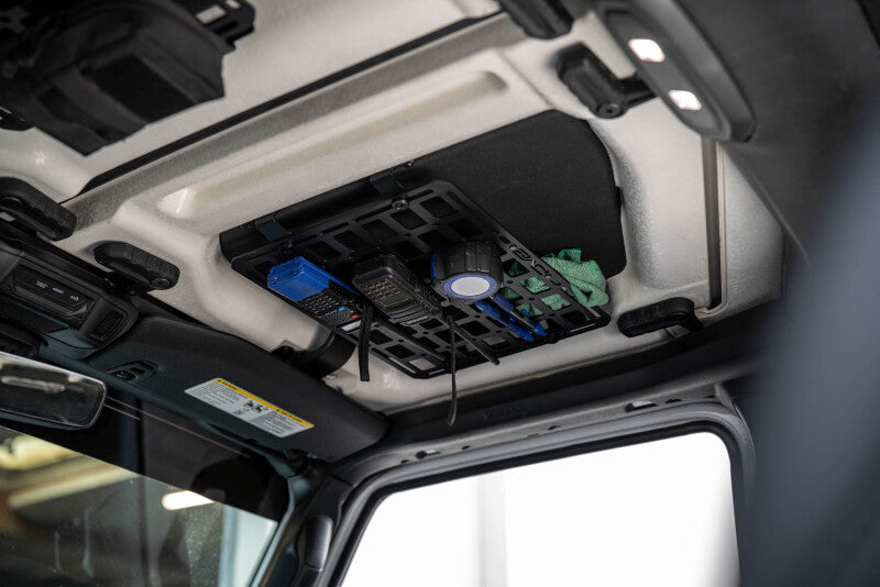 DV8 Offroad dवेMPJL-11 Jeep Wrangler JL Roof Mount for 15 x 12-Inch MOLLE Panel