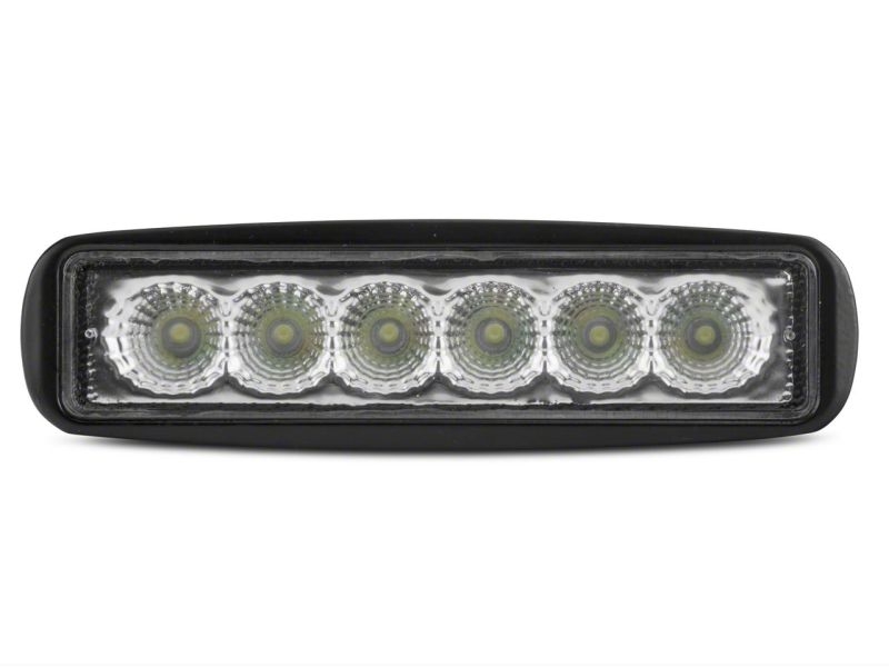 Raxiom 6-Inch Slim 6-LED Off-Road Light, Flood Beam, Part Number raxJ108313