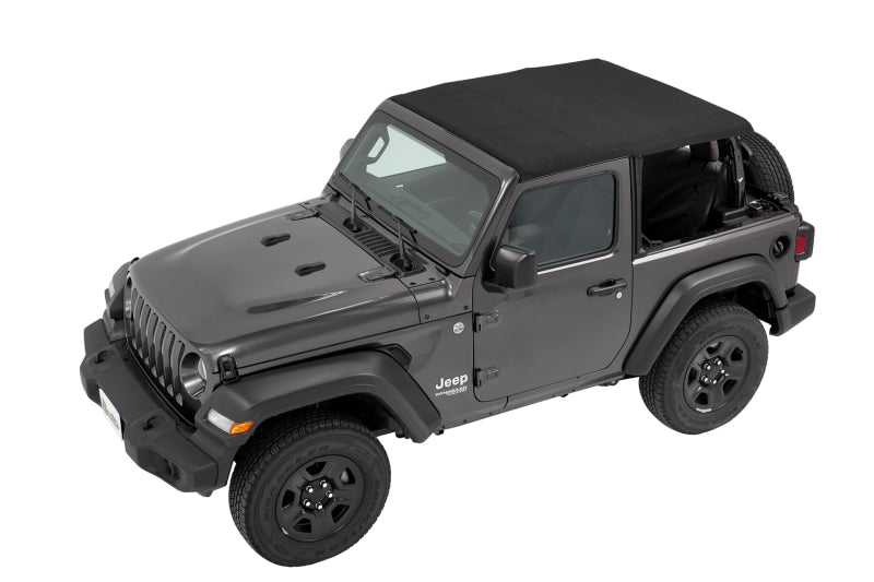Bestop Trektop Jeep Wrangler JL 2-Door Black Diamond Part Number BES56862-35