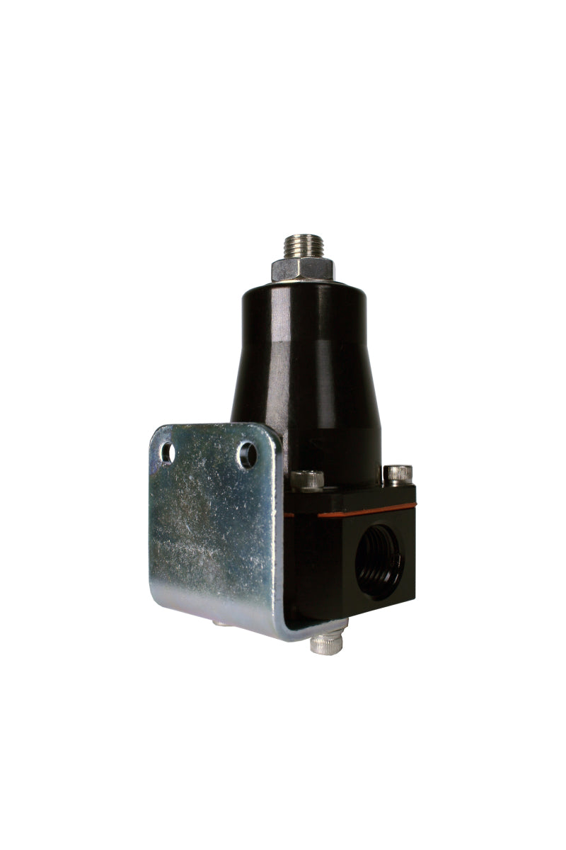 Aeromotive 13136 Adjustable Billet EFI Bypass Fuel Pressure Regulator, Black, Dual -6 Inlets and -6 Return