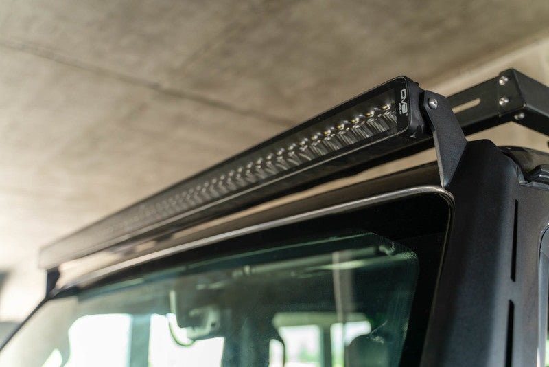 DV8 Offroad LBJL-10 50-Inch LED Light Bar Mount for 2018-2025 Jeep Wrangler JL JLU and Gladiator JT